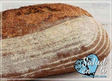 Pan masa madre fermentada Pan de masa madre mezcla integral larga fermentación en Aranjuez